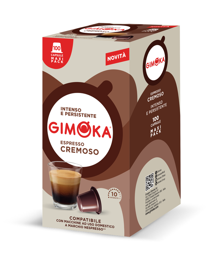 Kapsule za kafu Gimoka Nespresso Cremoso X100