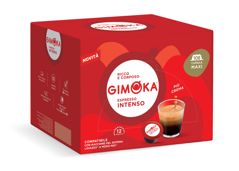INTENSO CAFFÈ 108 , COMPATIBILI LAVAZZA A MODO MIO®
