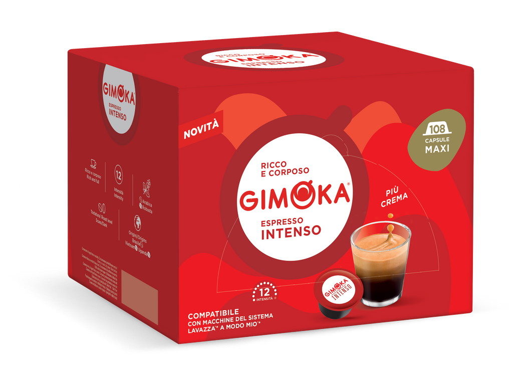 INTENSO CAFFÈ 108 , COMPATIBILI LAVAZZA A MODO MIO®