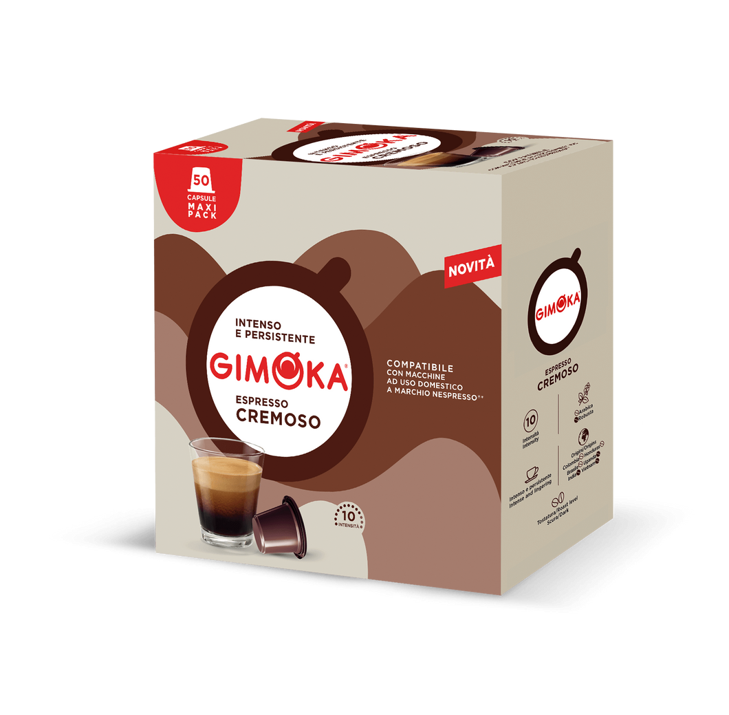 Kapsule za kafu Gimoka Nespresso Cremoso X50