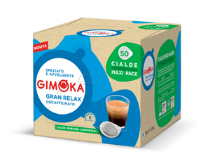 Gran Relax Decaffeinato 50 cialdi kafe ESE44mm