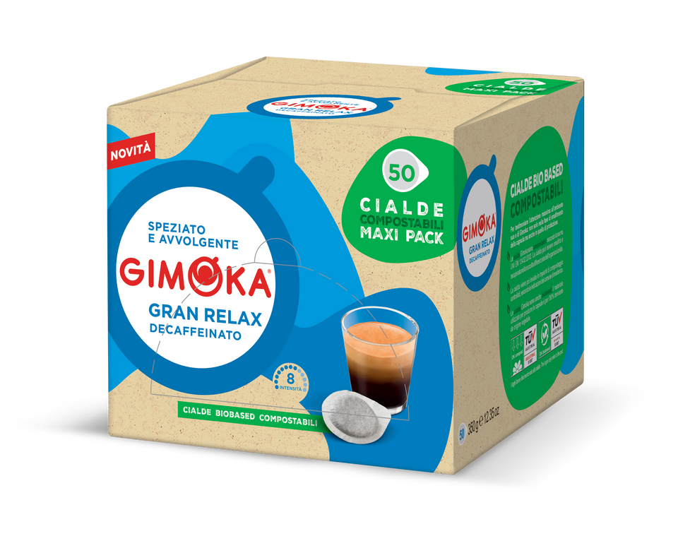 Gran Relax Decaffeinato 50 cialdi kafe ESE44mm