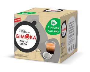 GUSTO RICCO 50 cialdi kafe ESE44mm