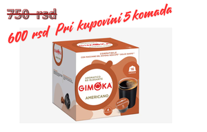 GIMOKA Kapsule  za kafu Dolce Gusto  Americano