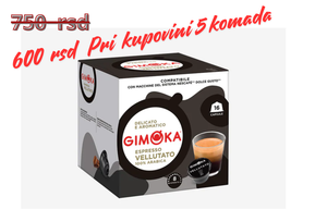 GIMOKA KAPSULE ZA KAFU DOLCE GUSTO  Espresso Vellutato