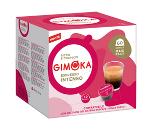 GIMOKA KAPSULE ZA KAFU DOLCE GUSTO ESPRESSO INTENSO X 60