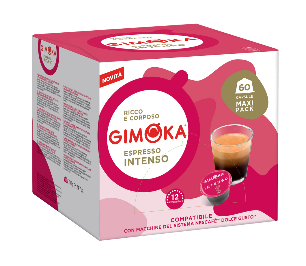 GIMOKA KAPSULE ZA KAFU DOLCE GUSTO ESPRESSO INTENSO X 60