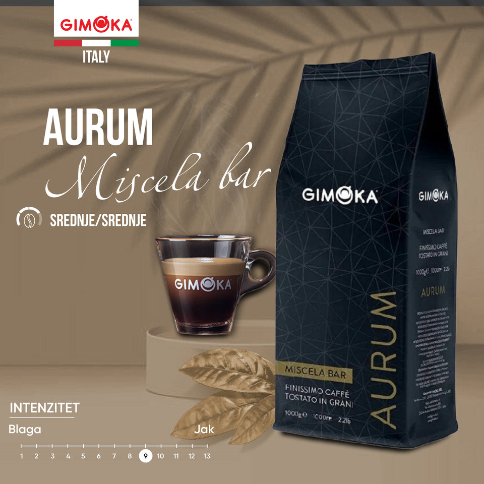 BAR AURUM 1000G Pržena kafa u zrnu