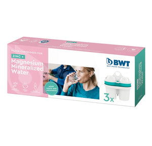 FilteBWT Magnezijum + Cink filteri – Dvostruka podrška (3 komada)r patrona BWT Zn+Mg – 3 kom