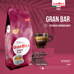 Gimoka Gran Bar  Пржена кафа у зрну 1000G