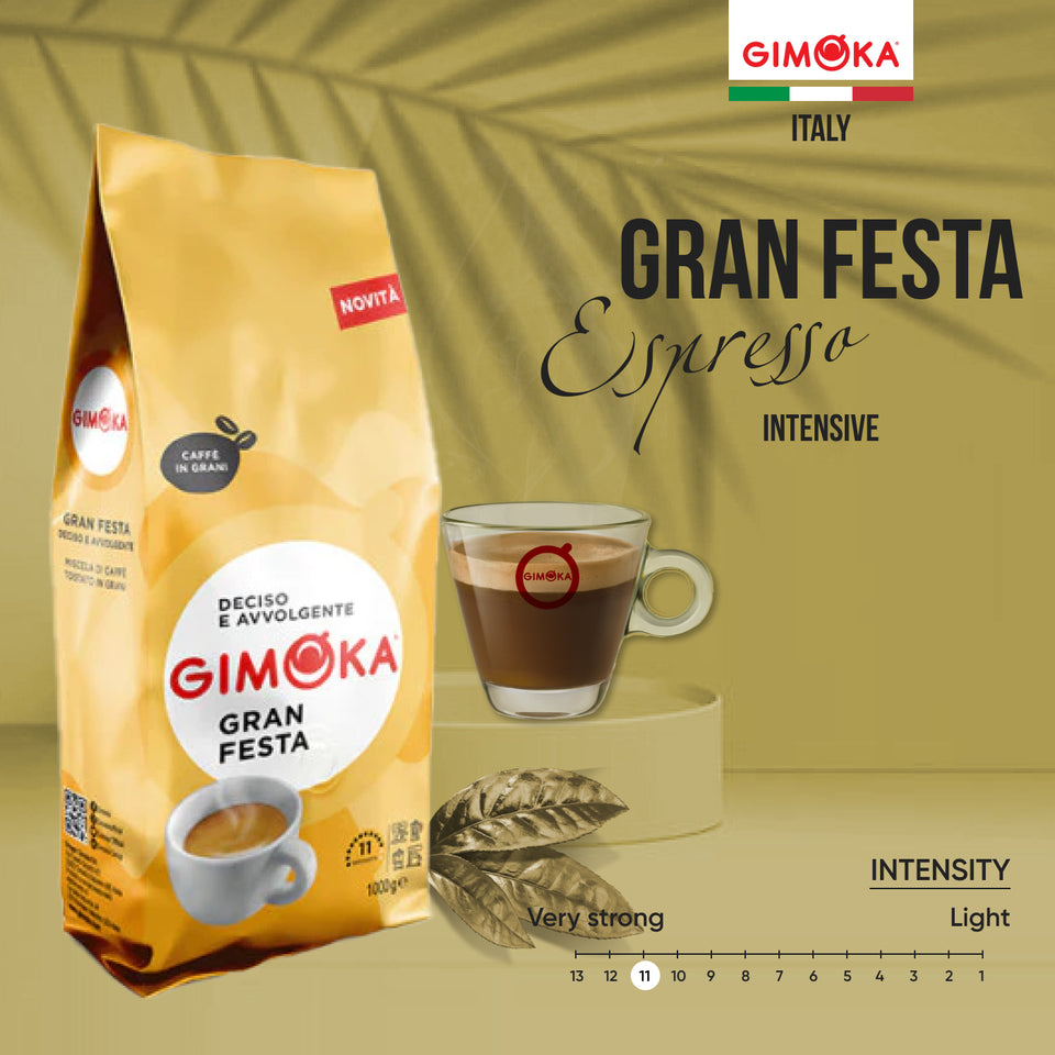 Gimoka Gran Festa Пржена кафа у зрну 1000G