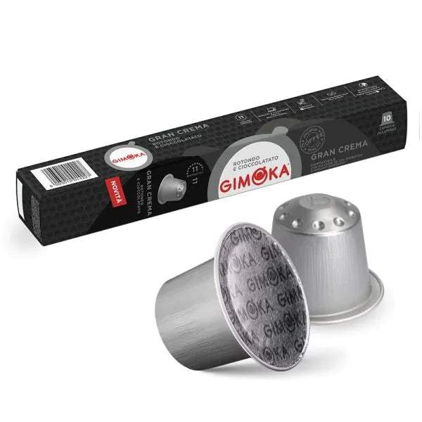 KAPSULE ZA KAFU GIMOKA NESPRESSO IN ALLUMINIO  Gran Crema X10 AL/T 10 KOM