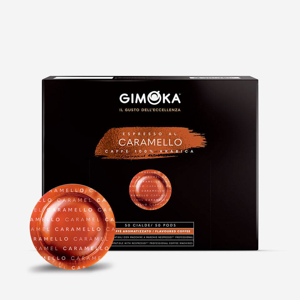 Capsule GIMOKA ESPRESSO  Caramello Nespresso Professional 50