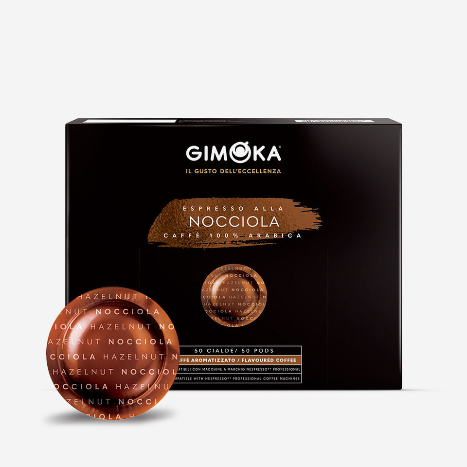 Capsule GIMOKA ESPRESSO NOCCIOLA  Nespresso Professional 50