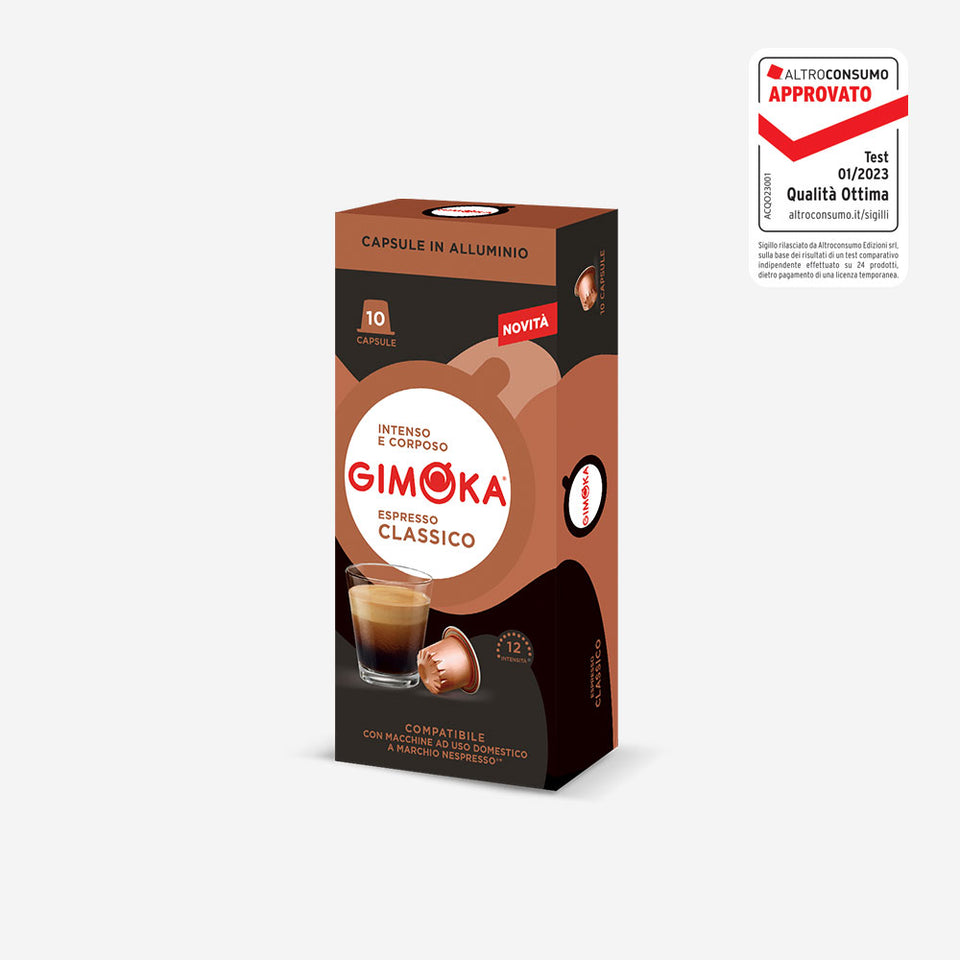 Kapsule za kafu Gimoka Nespresso In Alluminio Classico