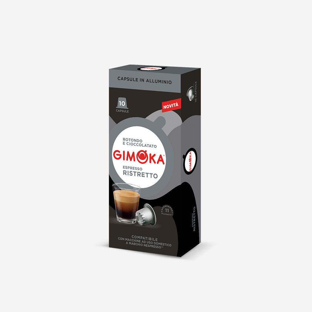 Kapsule za kafu Gimoka Nespresso In Alluminio Ristretto