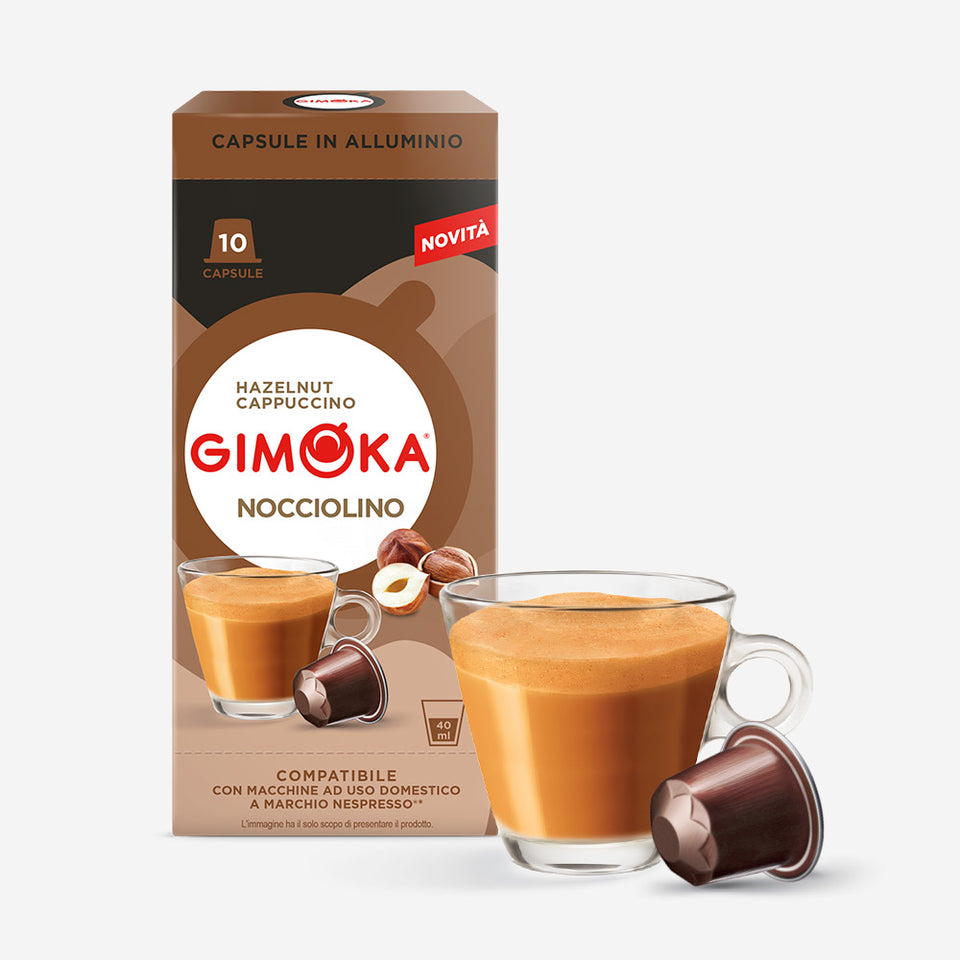 ☕ Kafa sa ukusom lešnika – Gimoka Nespresso kompatibilne kapsule (10 kom)