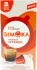 Kapsule za kafu Gimoka Nespresso Intenso X100