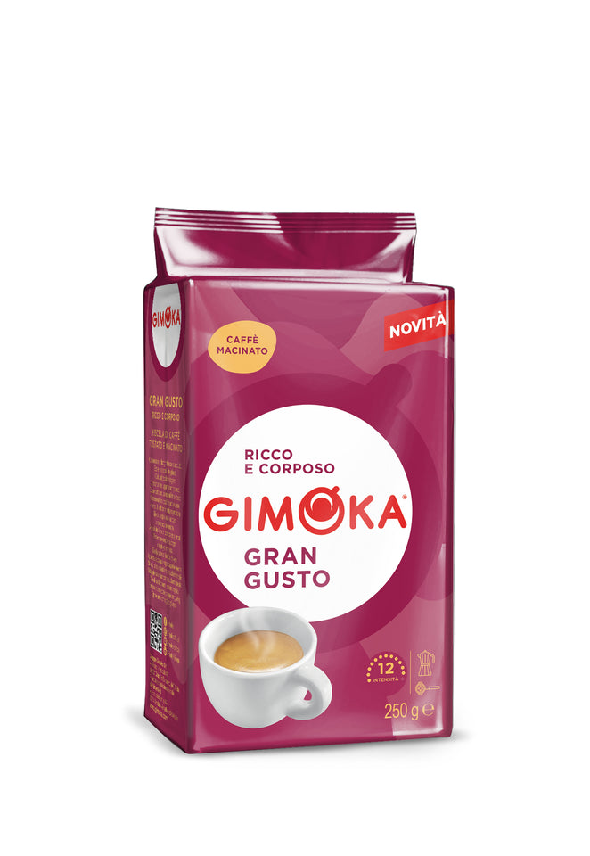 Gimoka Gran Gusto PRŽENA MLEVENA KAFA ZA ESPRESSO I ZA MOKA APARAT 250 grama