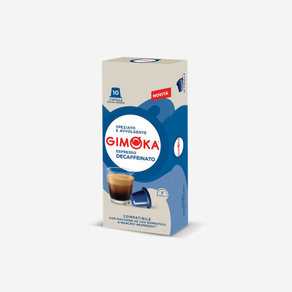 Kapsule za kafu Gimoka Nespresso Decaffeinato