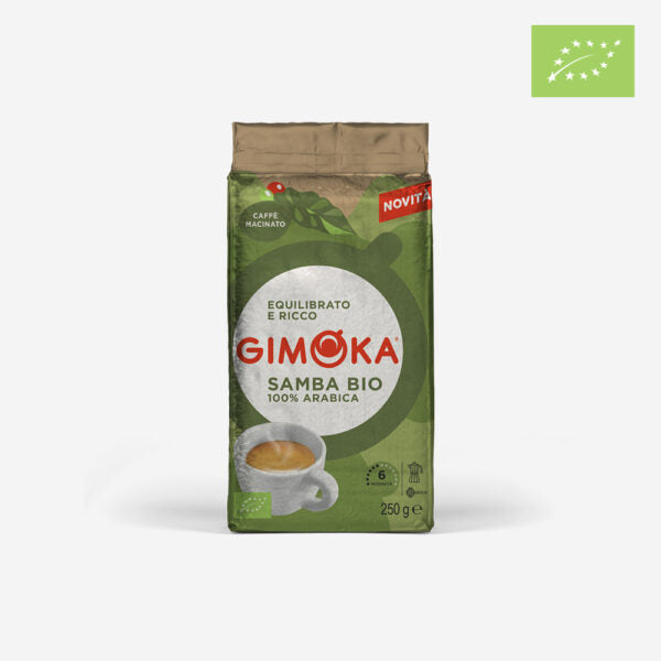 Gimoka Sambo Bio PRŽENA MLEVENA KAFA ZA ESPRESSO I ZA MOKA APARAT 250G